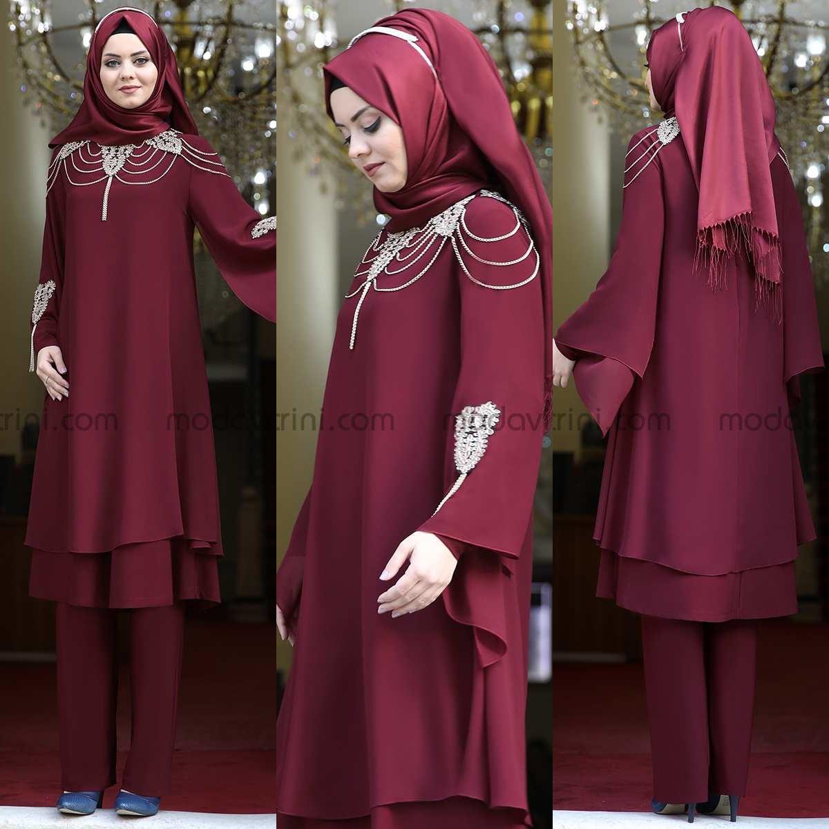 2019 Robe de Soirée Modeste