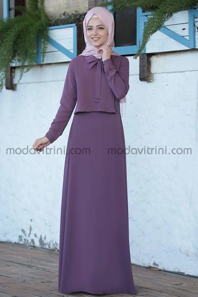 Al-Marah Elif Dress - Lilac