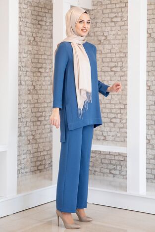 Ayda Costume - Tissu D'Aérobie - Indigo - FSC2030 