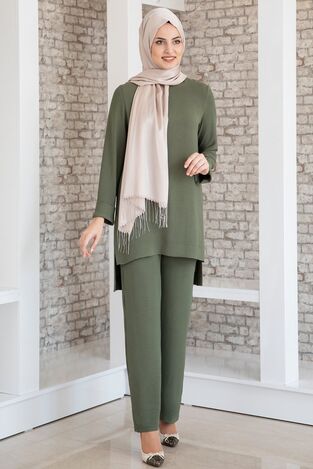 Ayda Suit - Aerobin Fabric - Khaki - FSC2030 