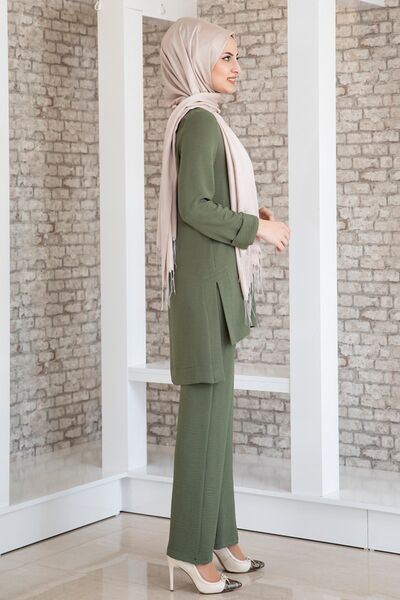 Ayda Suit - Aerobin Fabric - Khaki - FSC2030