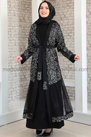 Costume - Abaya A Paillette & Robe - MDV2045 - Thumbnail
