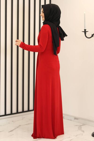 Favori Abiye Kırmızı - Fashion Showcase Design - FSC3010