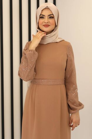 Hilal Abiye Elbise Vizon - Fashion Showcase Design - FSC3020 - Thumbnail