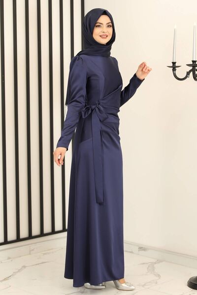 Hülya Abiye Lacivert - Fashion Showcase Design - FSC3007