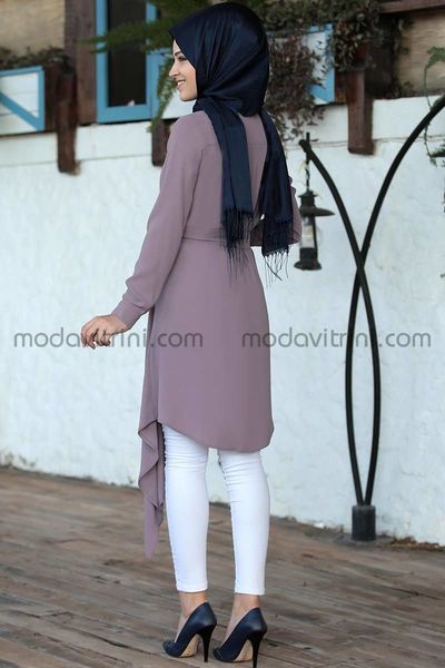 tunic - dress - lilac color - Al Marah - Ayla