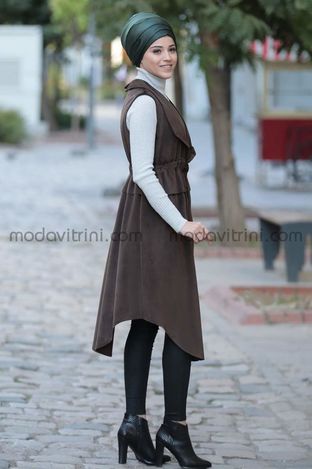 Vest - Brown Color - Dresslife - Thumbnail