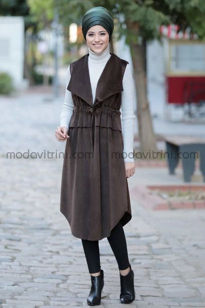 Vest - Brown Color - Dresslife